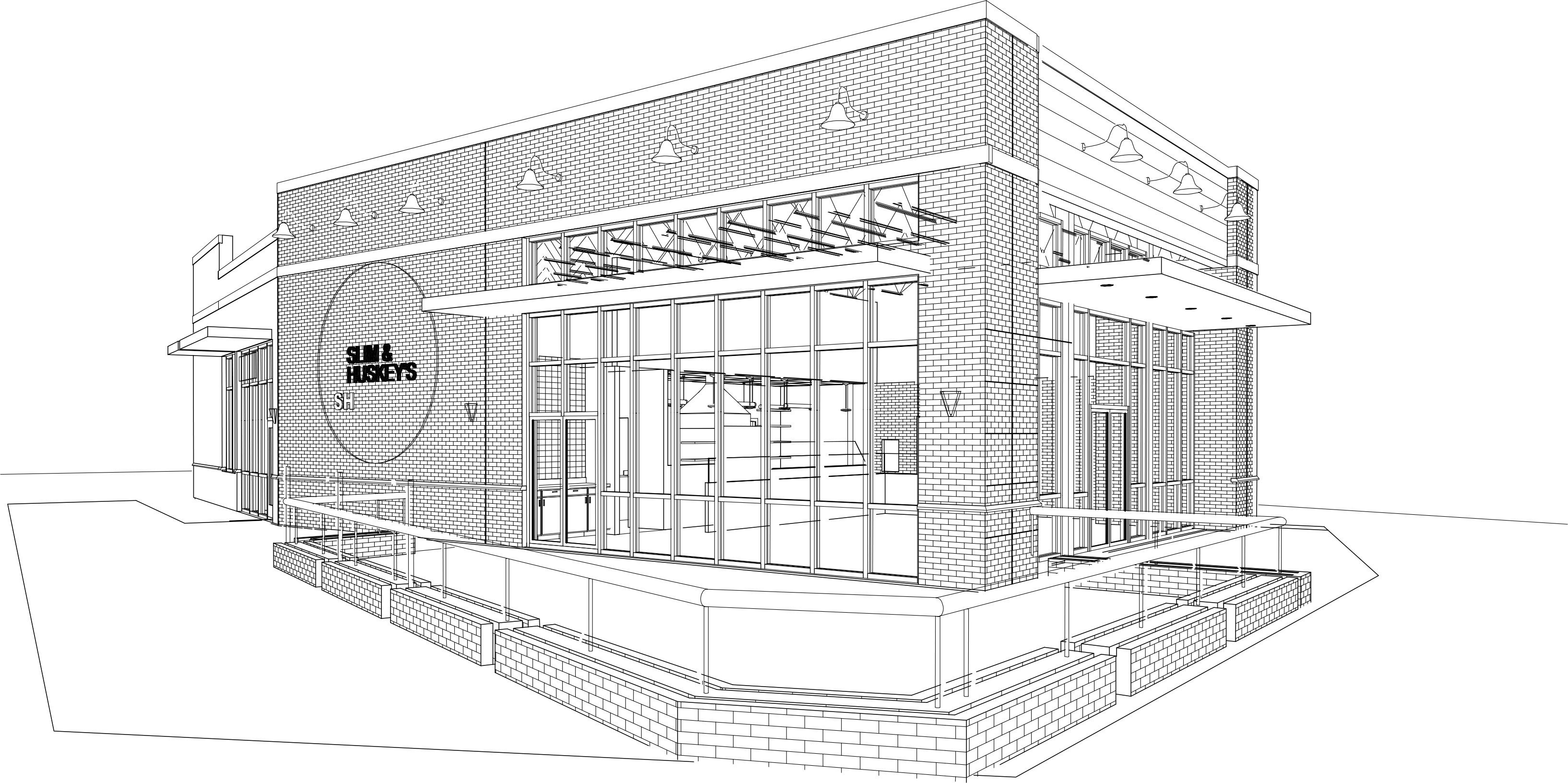 Slim Husky Atlanta Front Street View