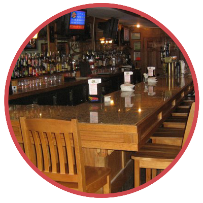 Bar area Bar area
