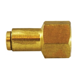 Brass PTC Female Connector
