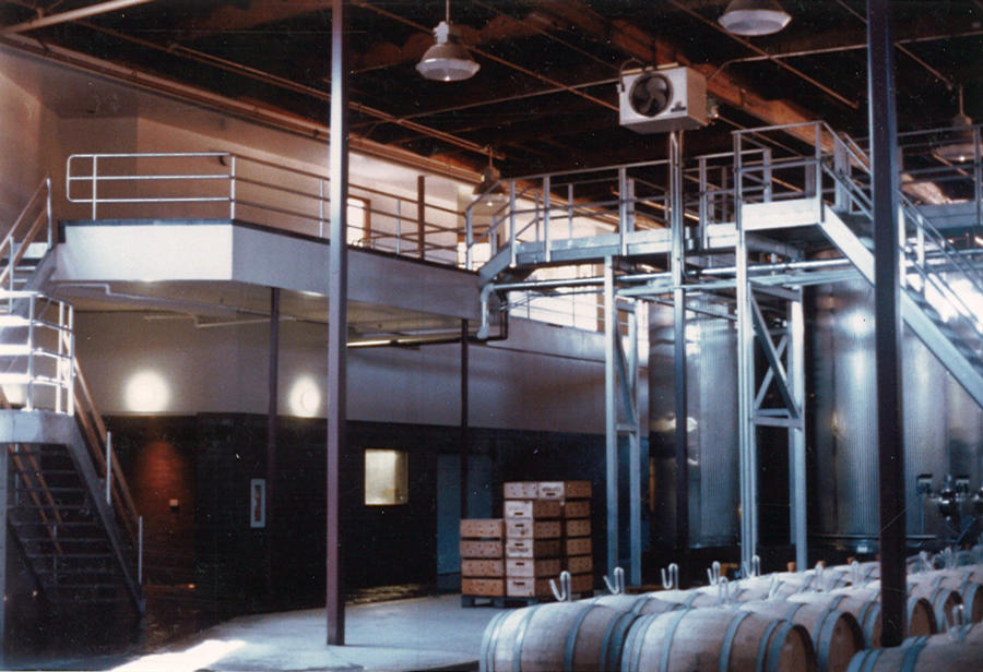 Sonoma-Cutrer Vineyards
Fermentation Room 
Layout and Interior
(at RMA)