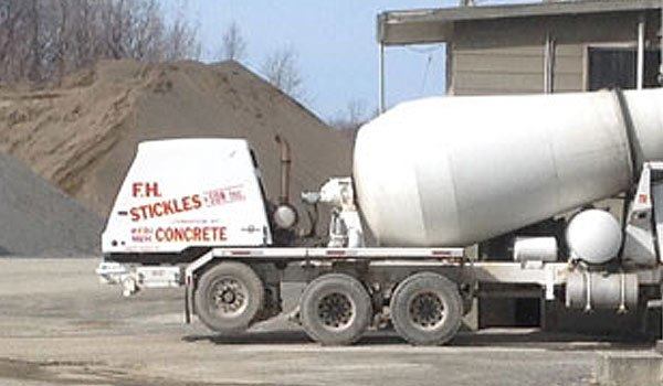 Aggregate Delivery Truck