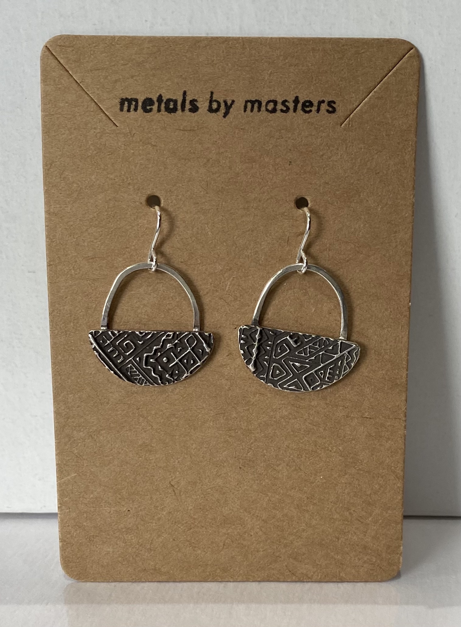 Half Round PMC Earrings
Sterling Silver
$45.