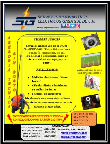 ESTUDIO DE SISTEMAS DE TIERRA