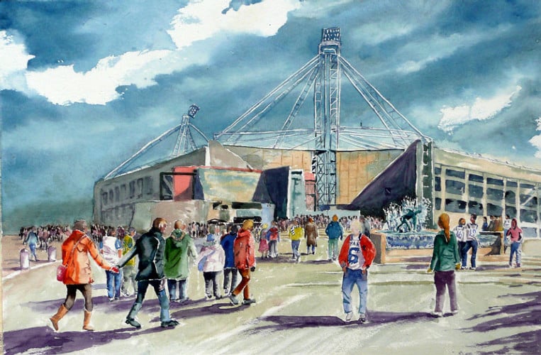 Glory Days at PNE
Watercolour - SOLD