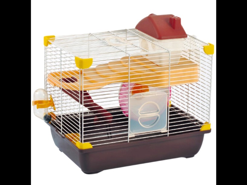 SP-3644 JAULA SUNNY HAMSTER 
LAND (35.5*25.6*33) CAFE