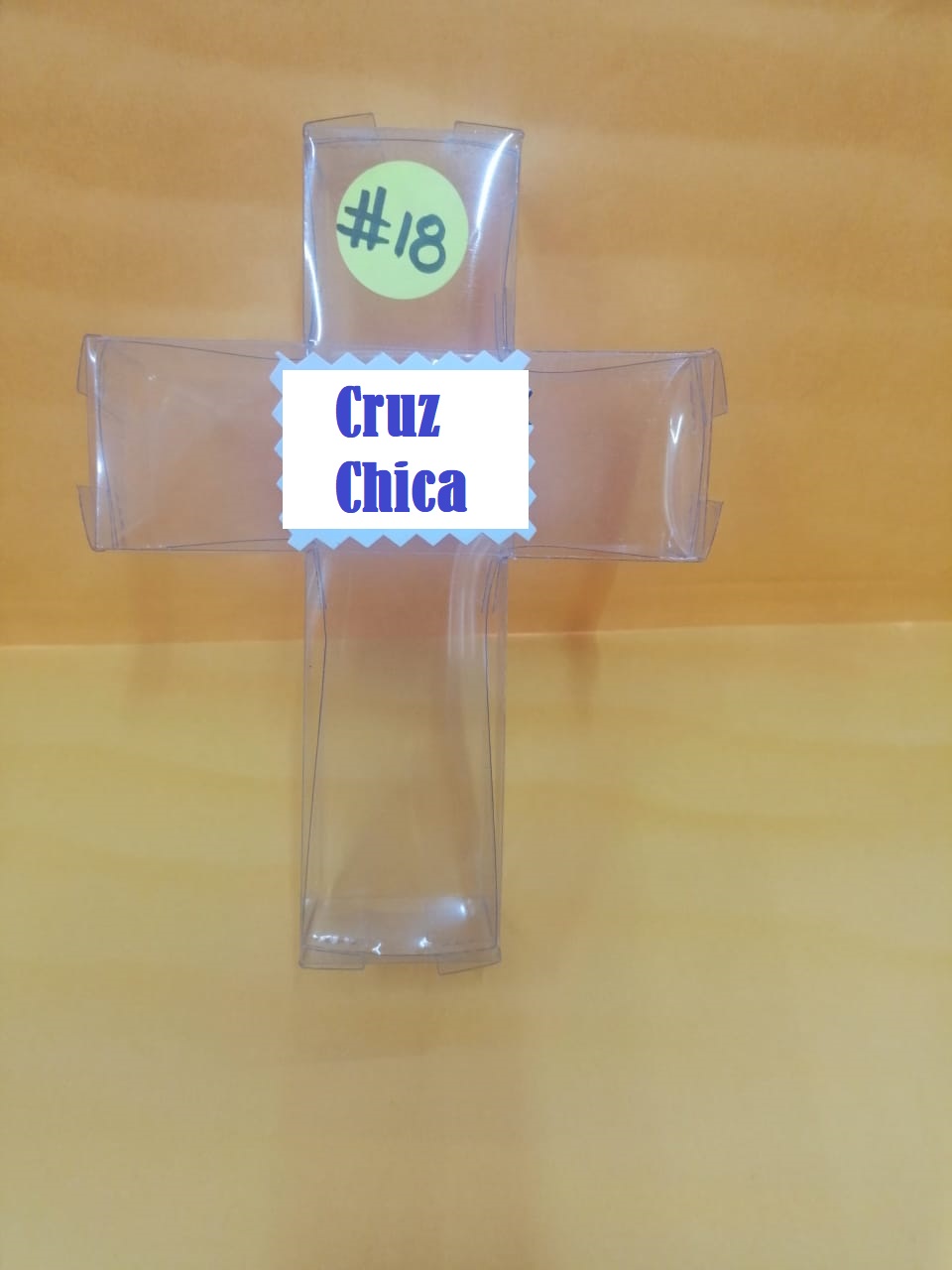 #18 CRUZ CHICA
MEDIDA 12.5X9X2.5
