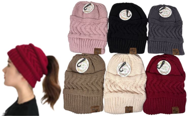 LB-434
LADY BEANIE PONYTAIL CAP
812462033959
144 CS/PACK
