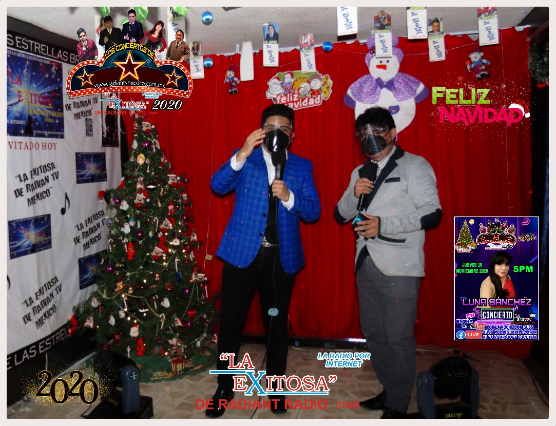 Luna Sánchez En Concierto de Fin de Año 2020 La Exitosa De Radiantv México
