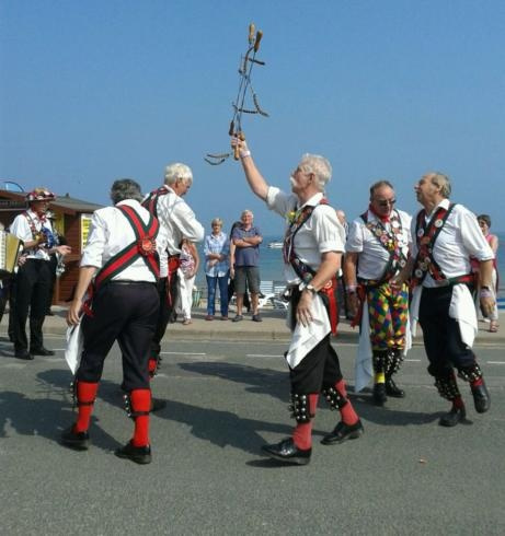 Helmsley Sword Dance at the Sea Front