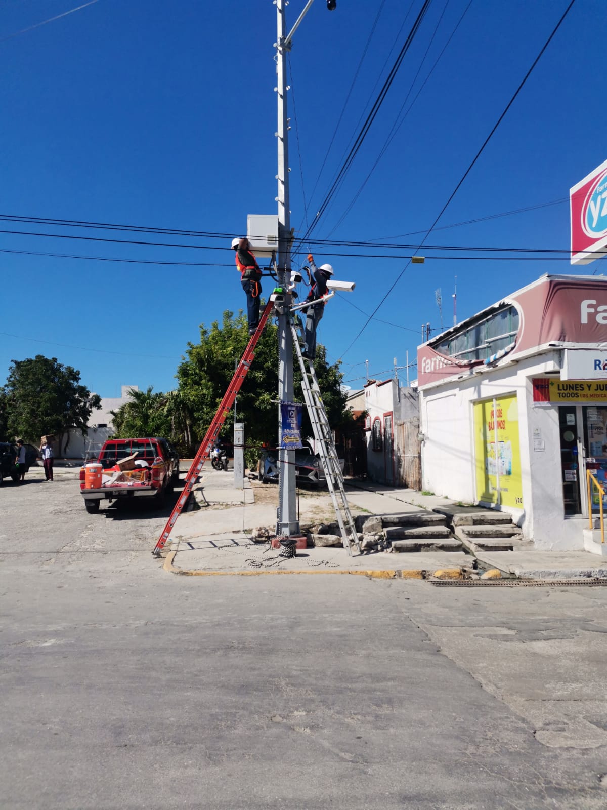 Instalacion camara LPR