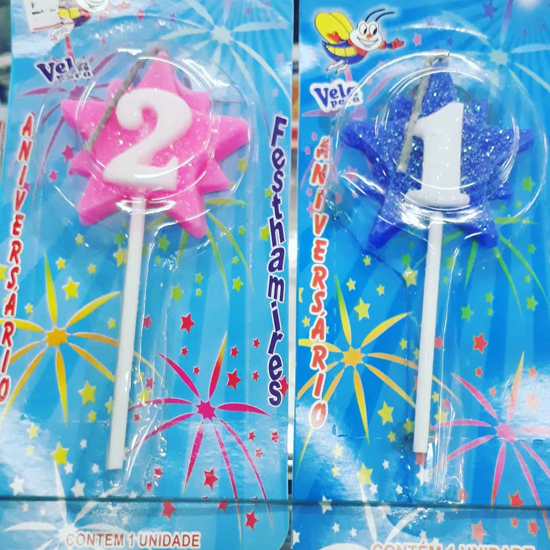 Vela Estrela Numeral