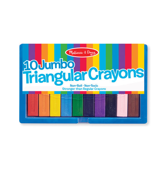 JUMBO TRIANGULAR CRAYONS 10  PC
$312.50