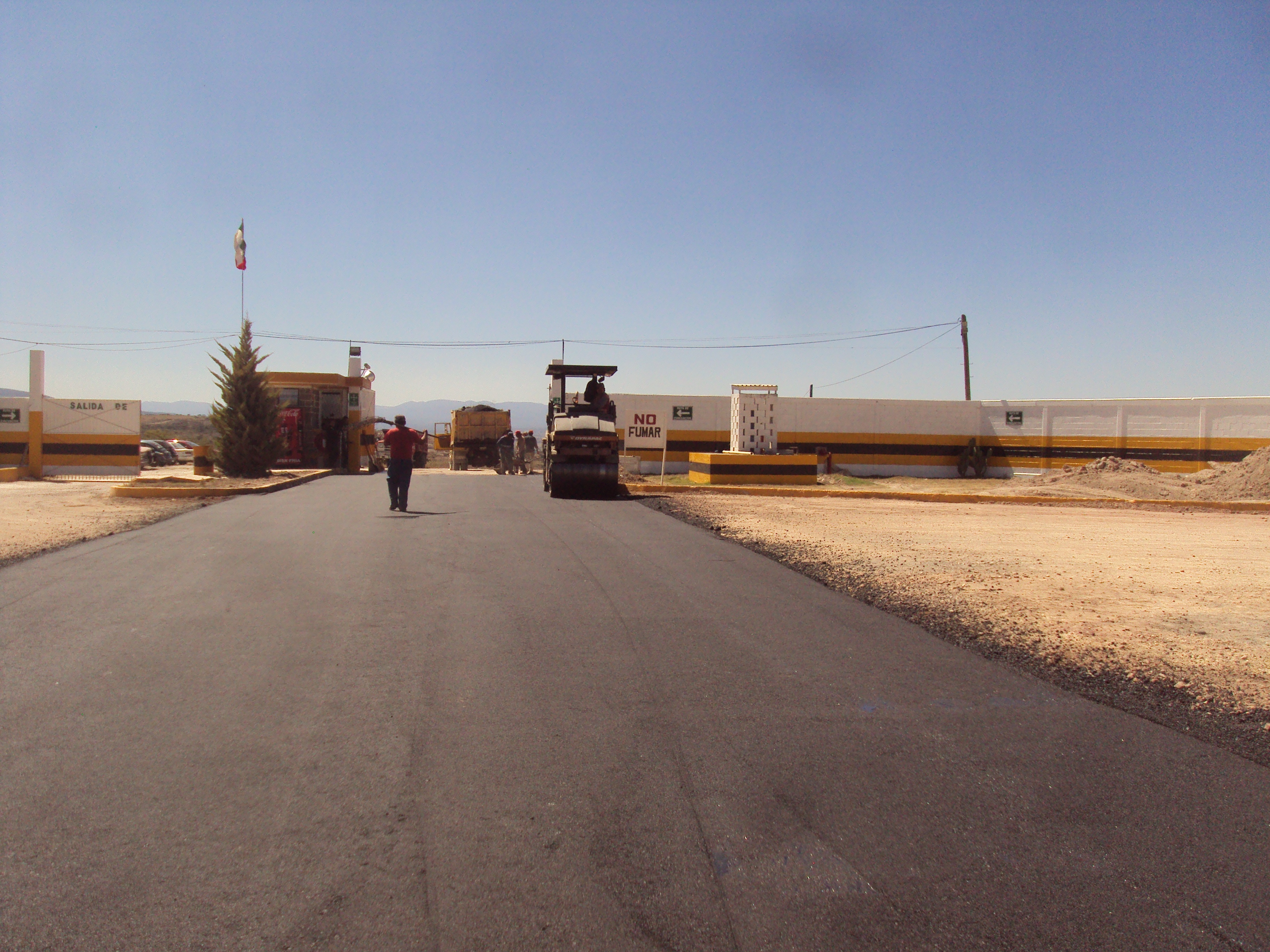PAVIMENTACIÓN ACCESO PLANTA TEPEJI DEL RIO