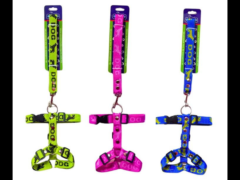 BON052E - CORREA CON 
PECHERA 3/4 CINTA ESTAMPADO