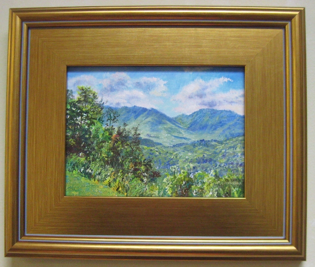 Cosby, Tennessee Foothills, 6 x 8 Oil on Panel