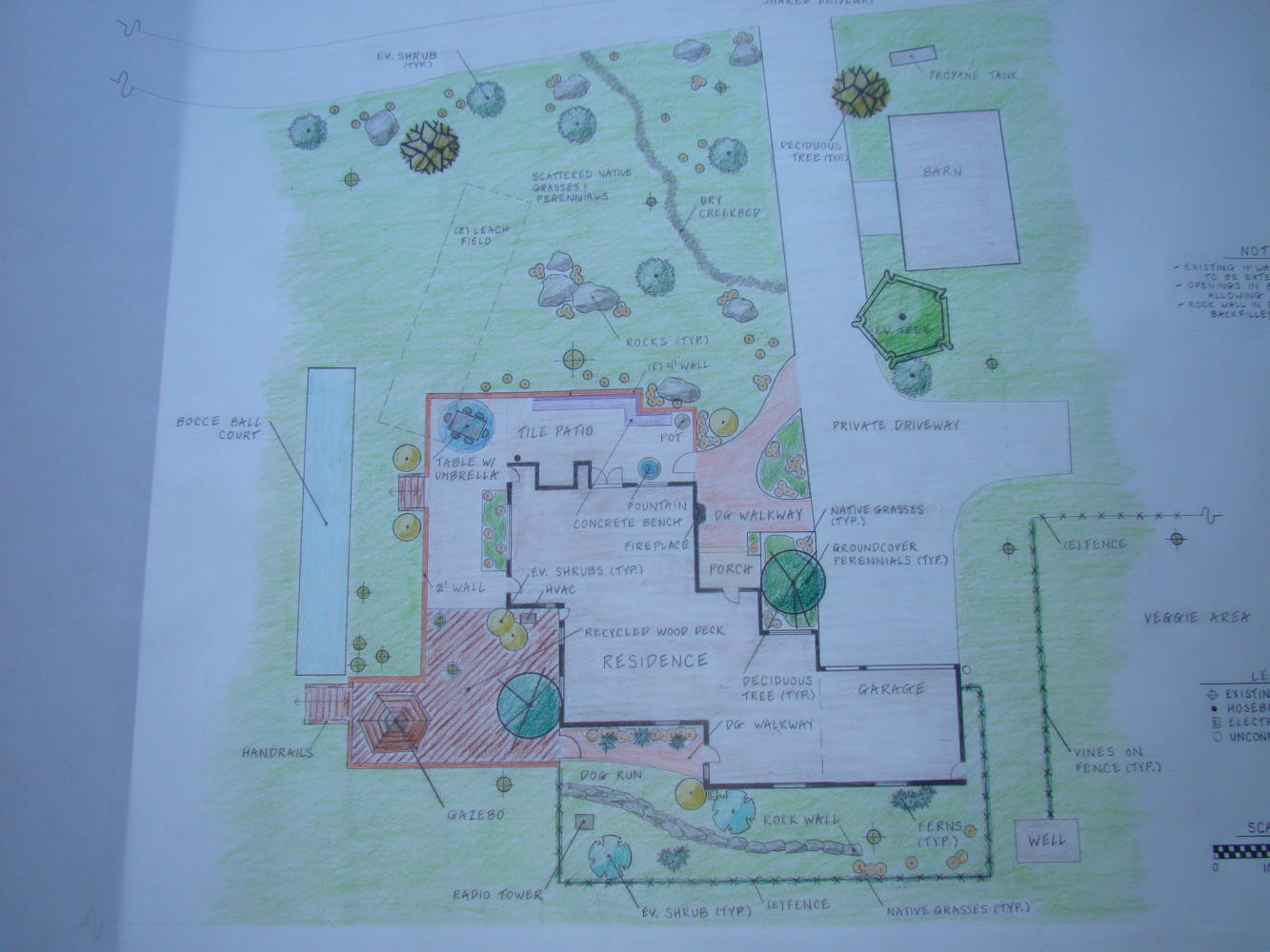California native garden design