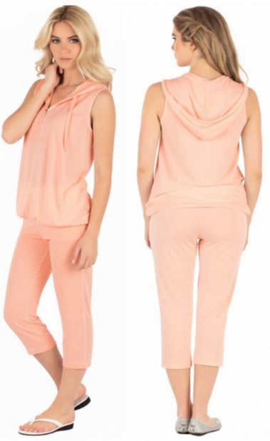 BC-31701
2 PC  SET BCBG SWEATPANTS PEACH
12 CS/PACK