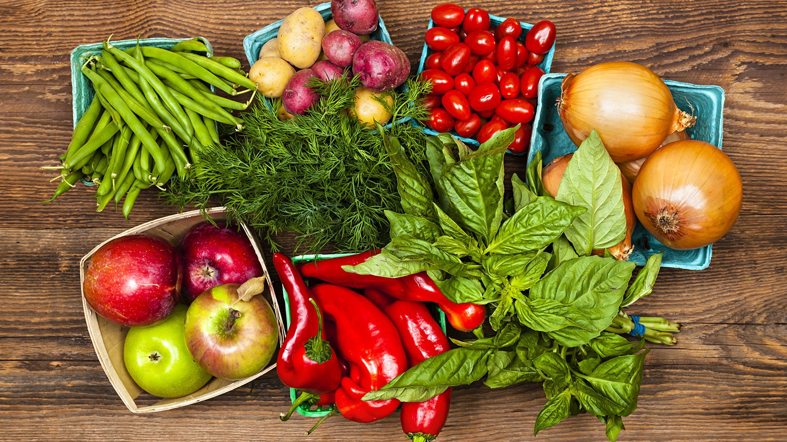 Market Fruits And Vegetables