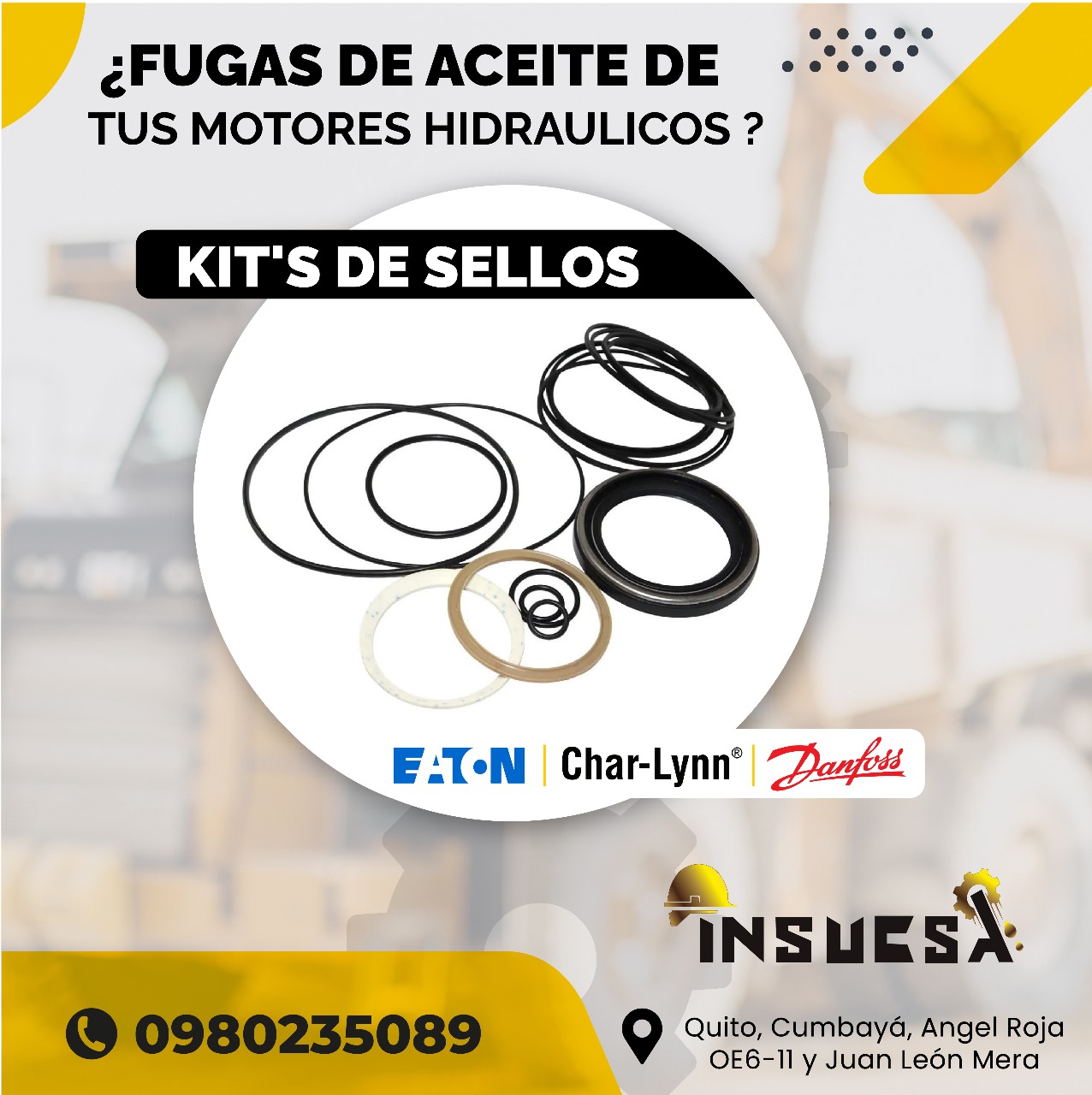 KIT DE SELLOS PARA MOTORES - ORBITROLES | EATON CHARLYNN