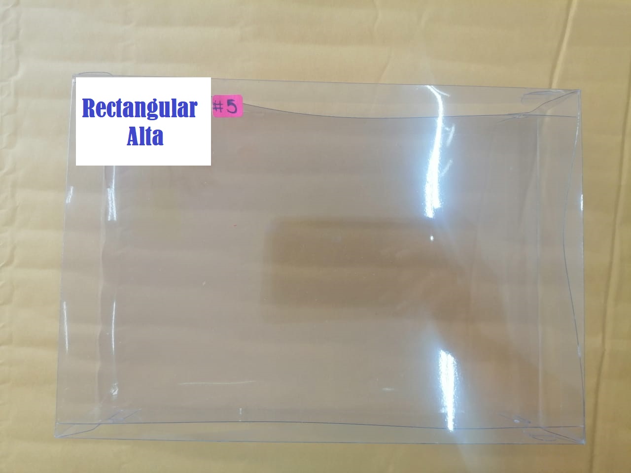 #5 CAJA RECTANGULAR ALTA
MEDIDA 22X15X4