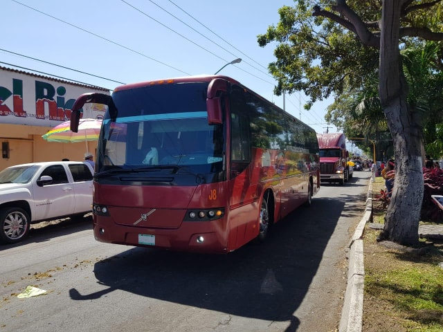 Happy child with glasses holding books and an apple on top