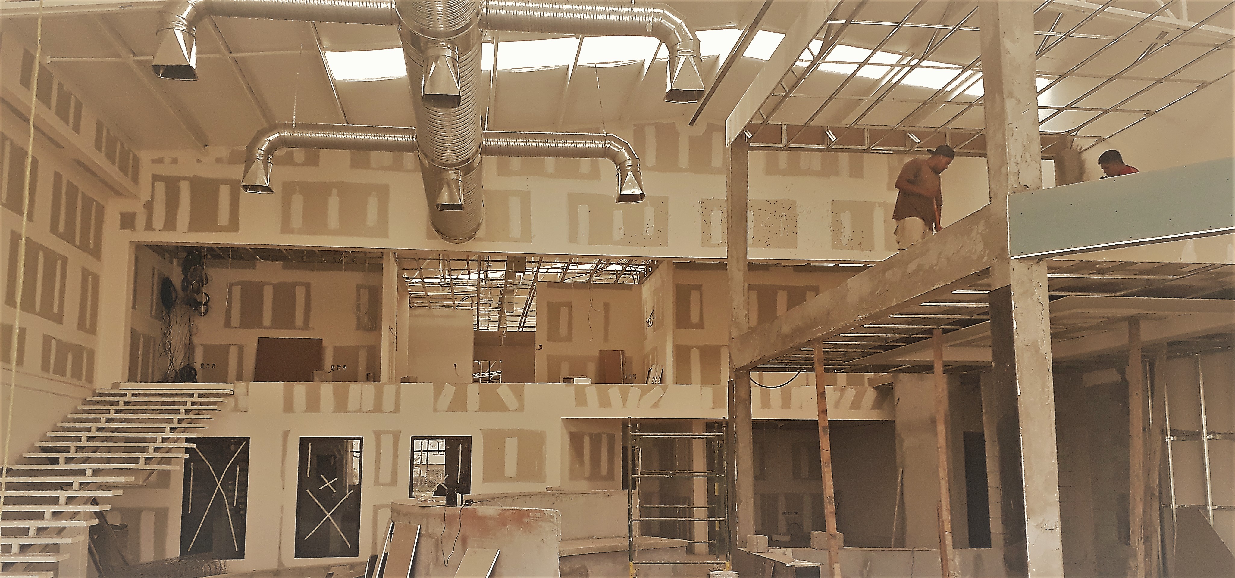 Muros y plafones de tablaroca