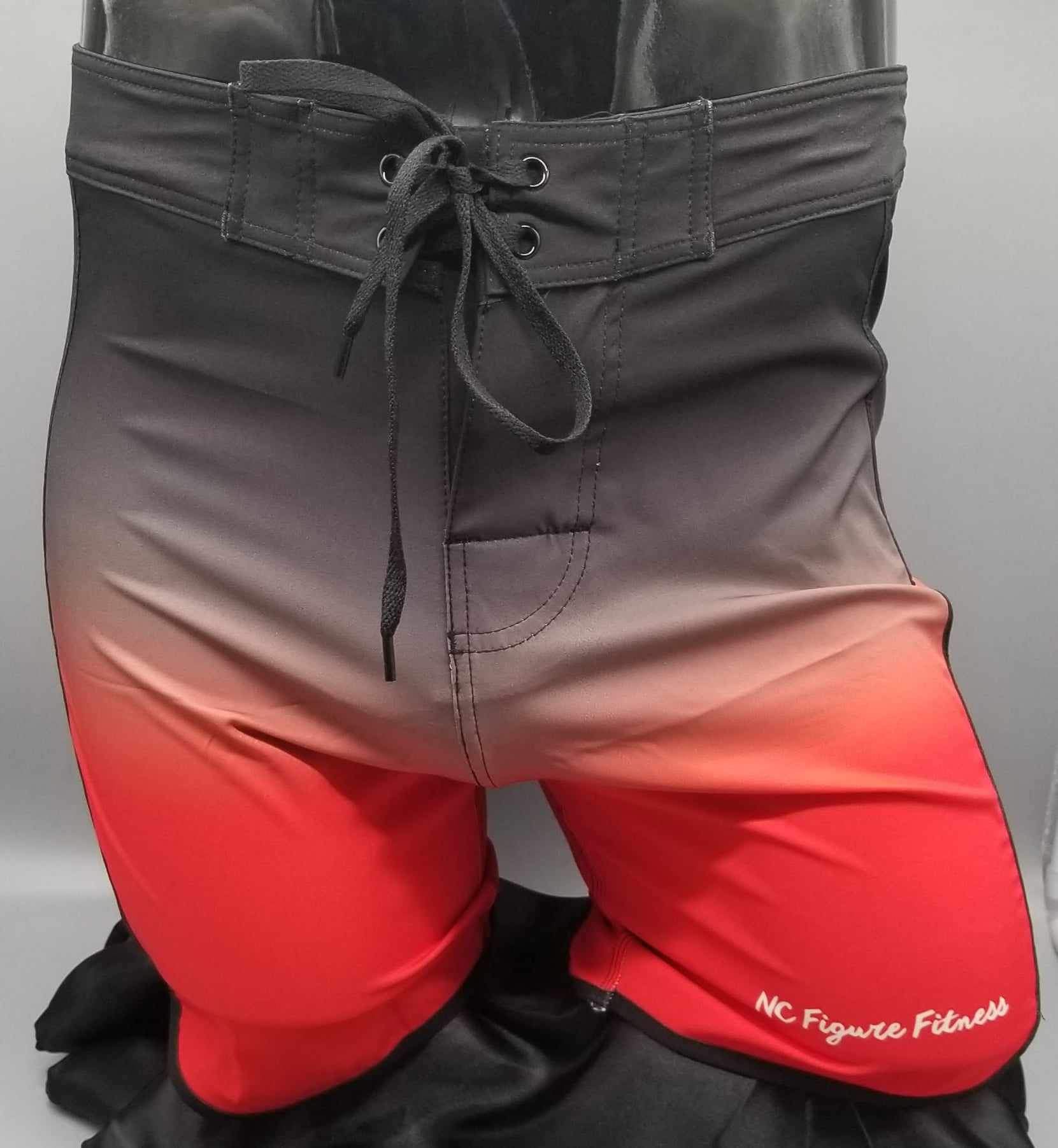 $65.00
Men's Physique shorts
Black fade to red