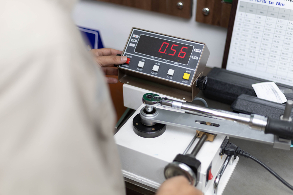 Calibración par torsional