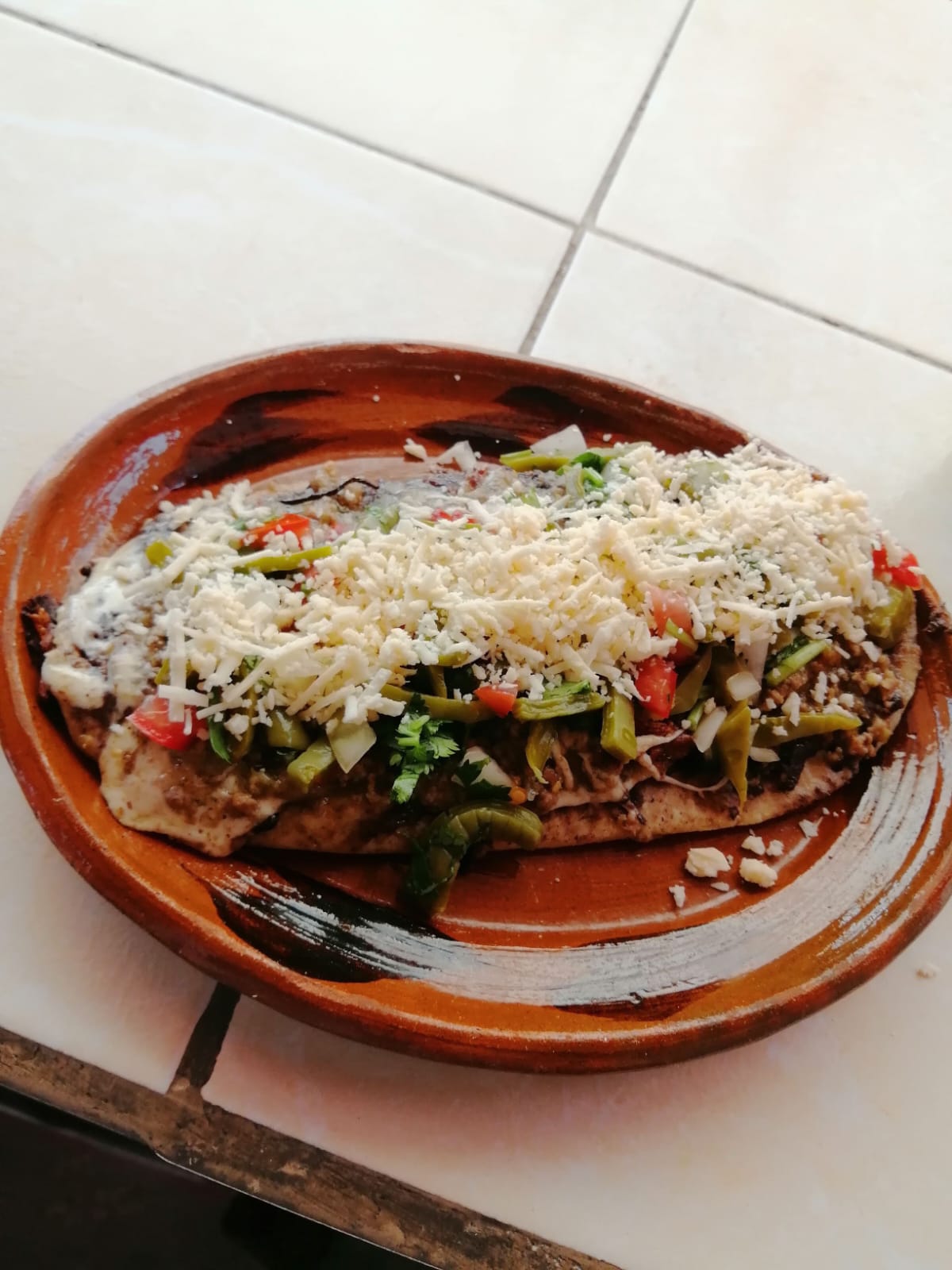 Plate with food