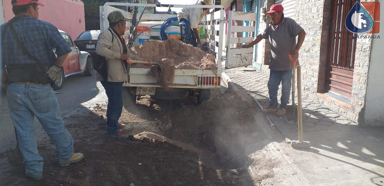 REPARACIÓN DE SOCAVÓN EN CALLE BRAVO, COLONIA CENTRO