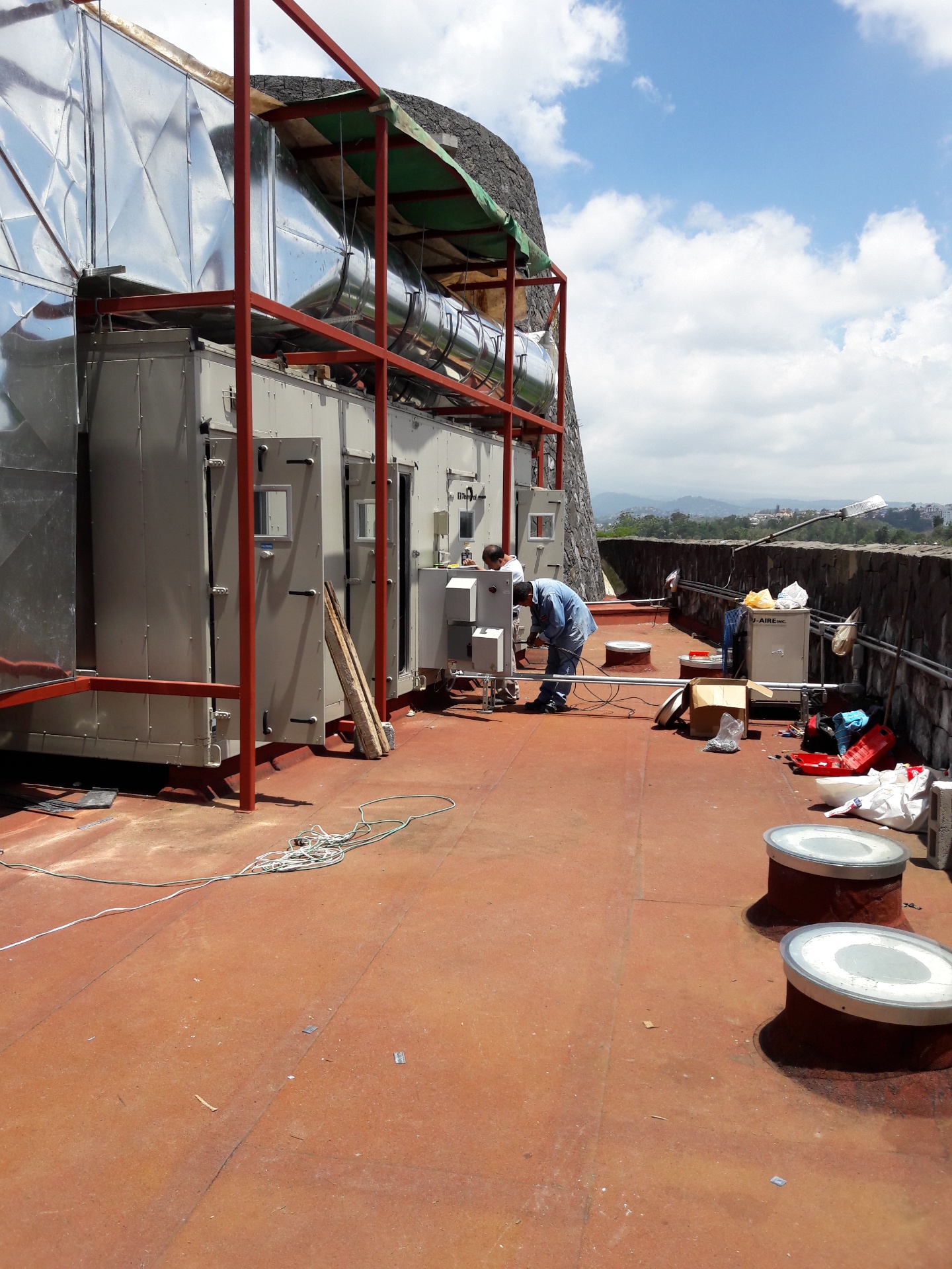 Puesta en Marcha de UMA con Fan-wall