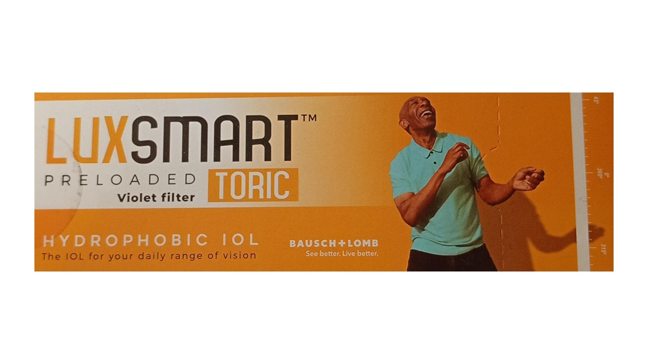 LUXSMART YSMART TORICO BAJOS CILINDROS 0.75; 1.50; 2.25
LUXSMART YSMART TORICO ALTOS CILINDROS 3.00, 3.75, 4.50, 5.25 y 6.00
