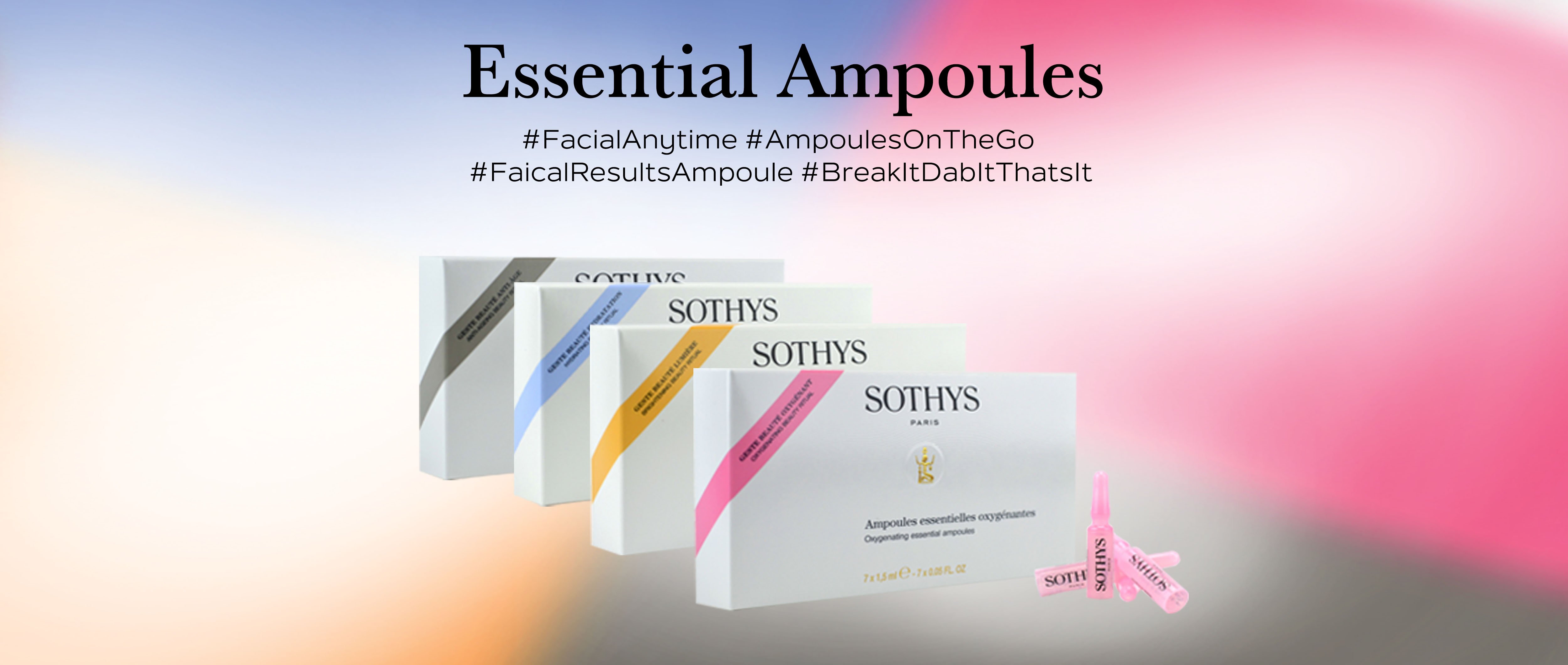 Sothys Paris Essential Ampoules