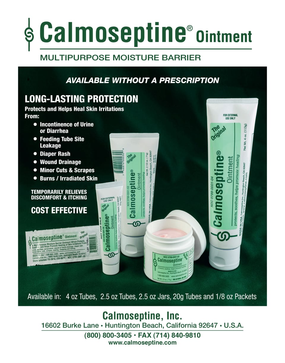 Calmoseptine Ointment - 4 oz tube - Each