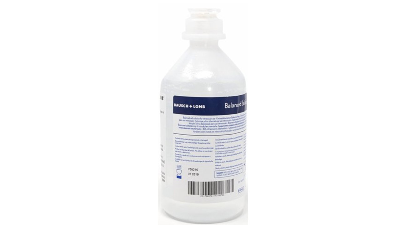 SOLUCION SALINA BALANCEADA 500ml.