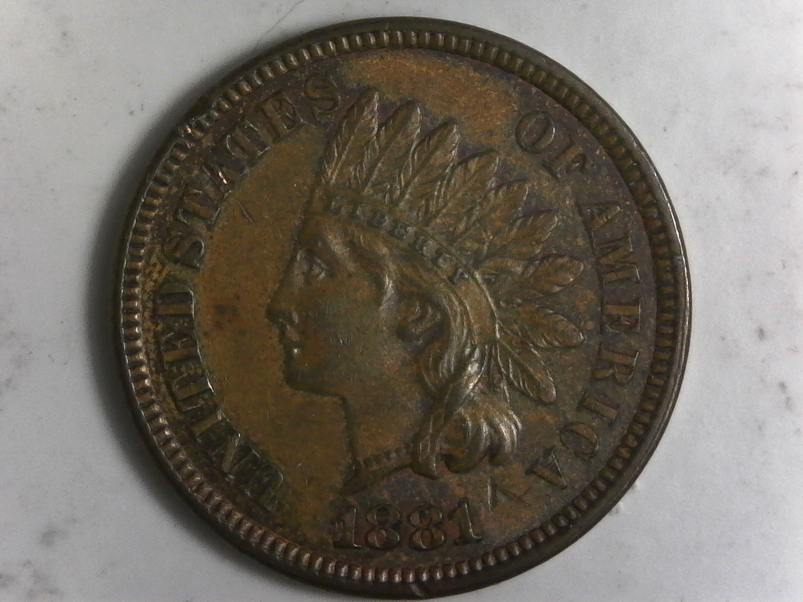 Click on Indian Head Cent for Online Auction
