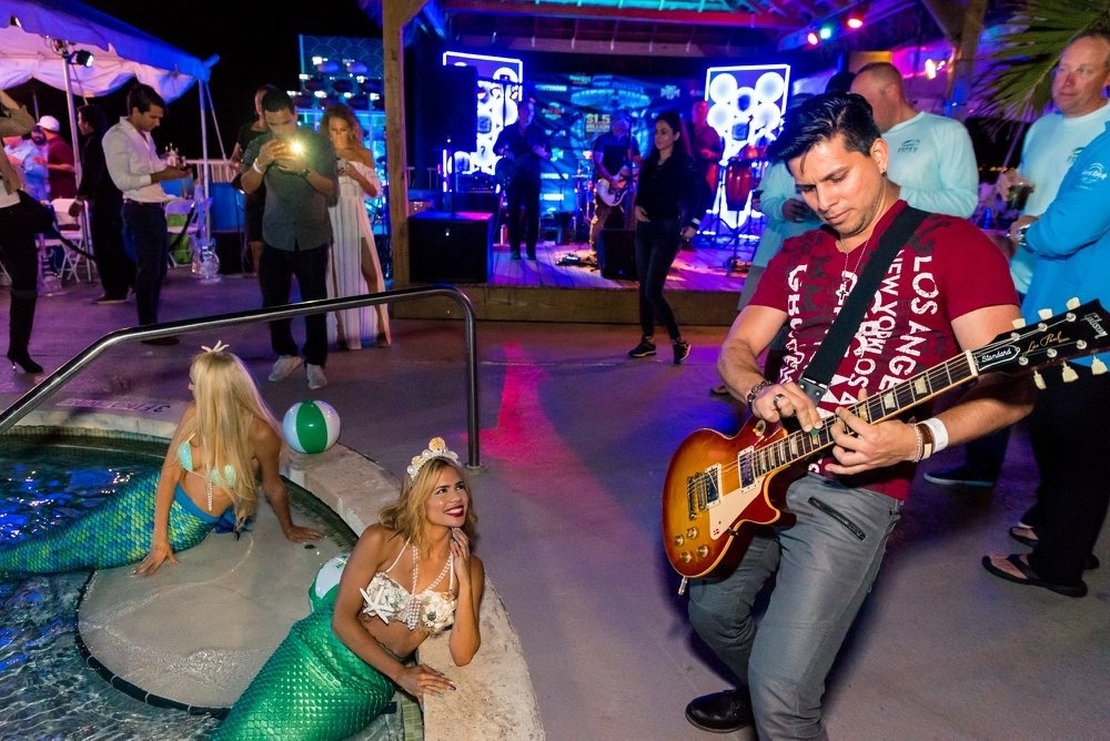 Ladies Wearing Mermaid Outfits