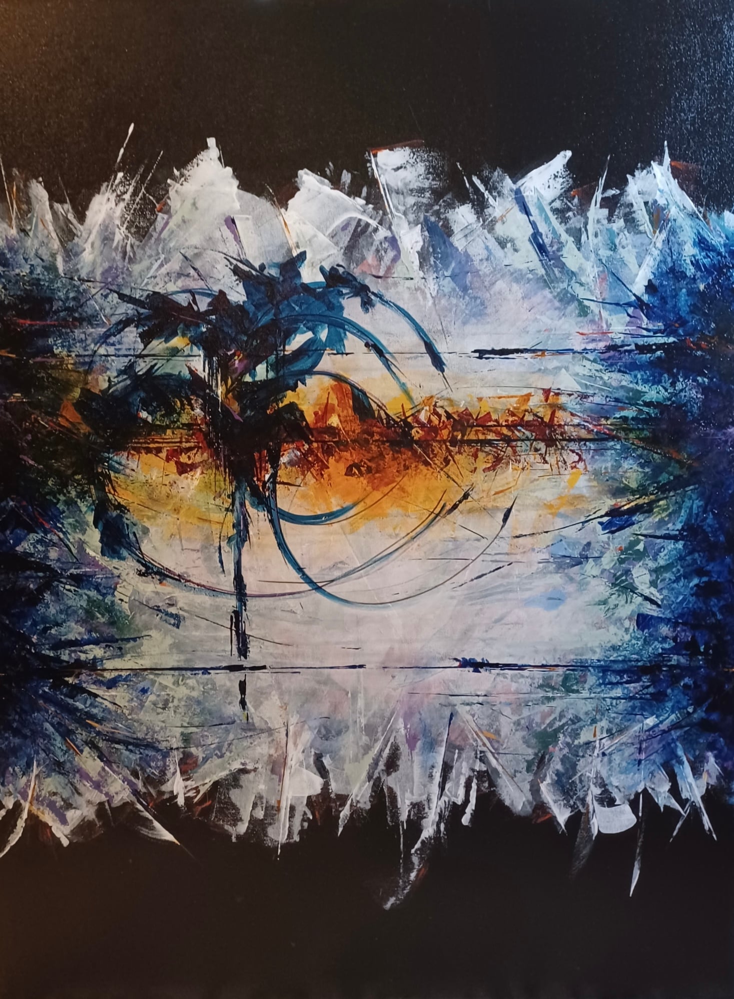 A Drama of the Visible/Invisible
Acrylic
30" X 40"
$495