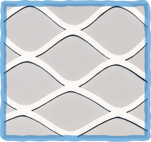 Knotless netting