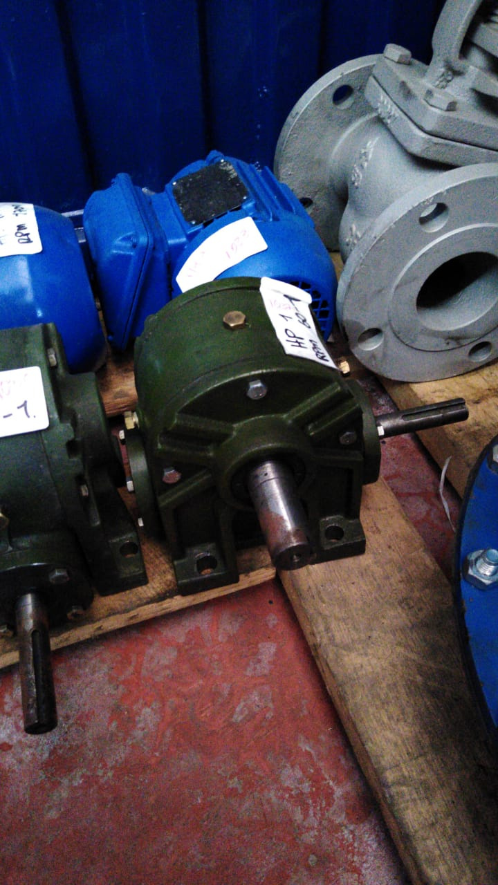 Caja redutora 1hp rel 60 a 1, cod 1036