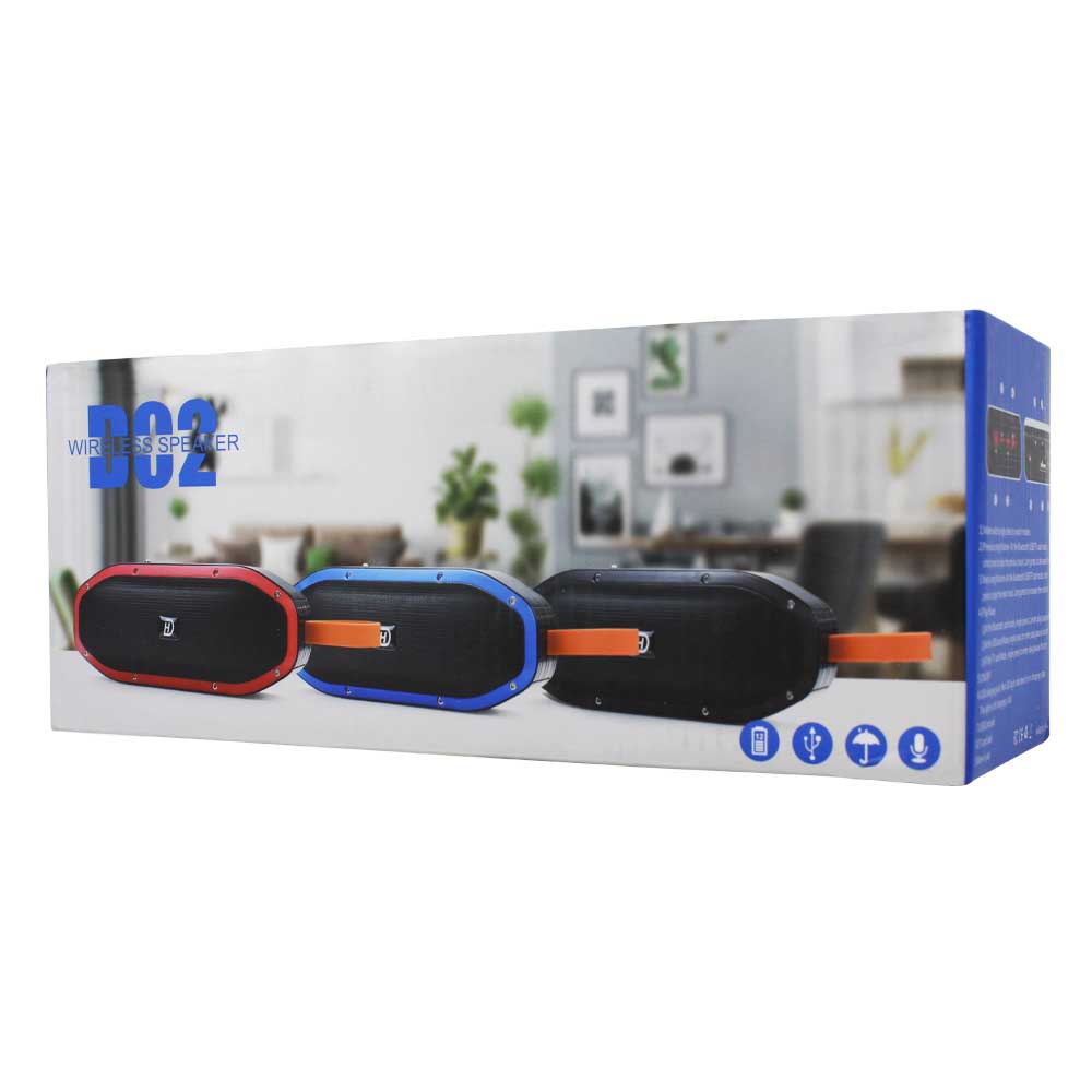 D02
BOCINA WIRELESS FOL