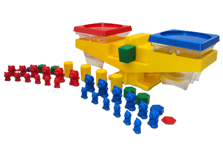Balanza Matemática de Contrapesos Escolar
Precio$740.00
Construir nociones matemáticas para establecer relaciones de correspondencia, cantidad y ubicación entre objetos por su peso. Estimar y contar para reconocer atributos y comparar colecciones. Diseñar estrategias y procedimientos para el planteamiento y resolución de problemas con operaciones básicas, número perdido, fracciones, porcentajes, proporciones tomando como referencia las unidades de peso. Establecer la equivalencia entre unidades de peso y capacidad.