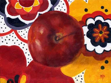 "Targets" - 6"x8" Oil on Stretched Canvas