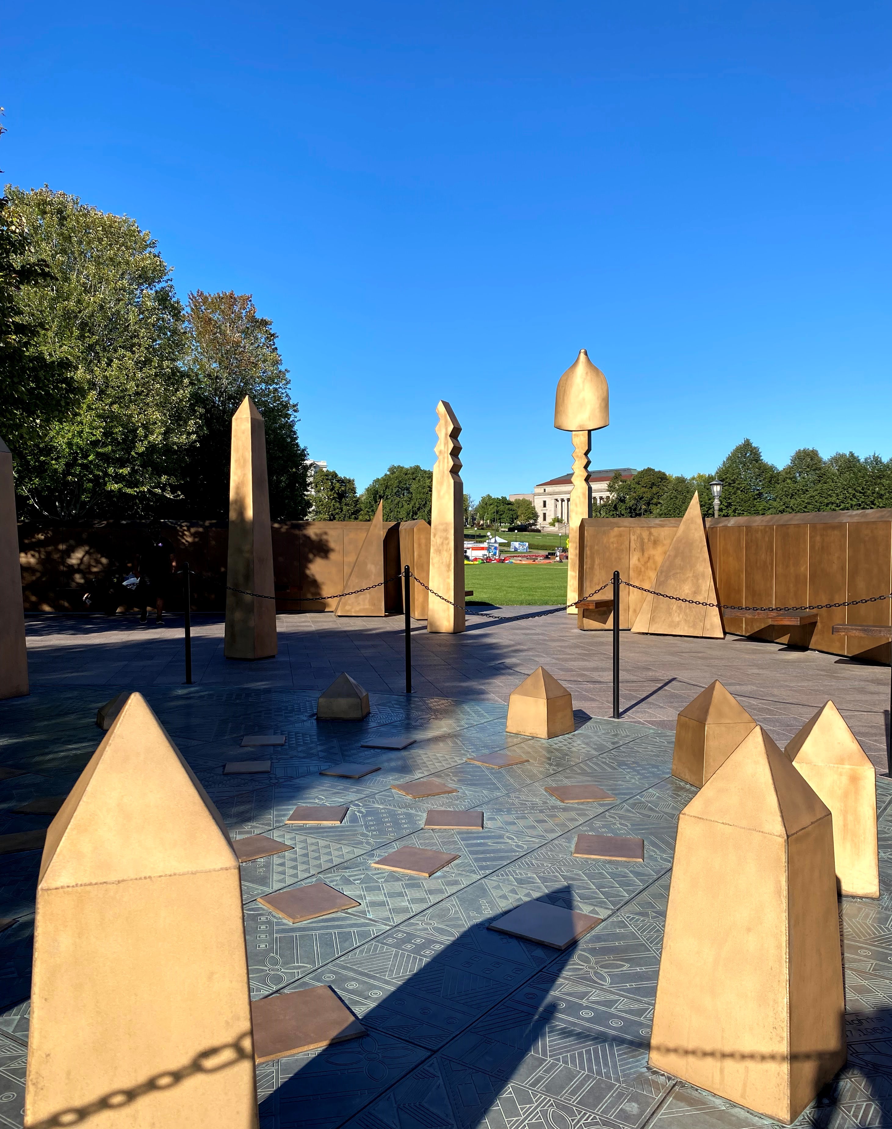 Spiral Justice - Fabricated Bronze and Engraved Plate - 1995
State Capitol Grounds St. Paul, Minnesota