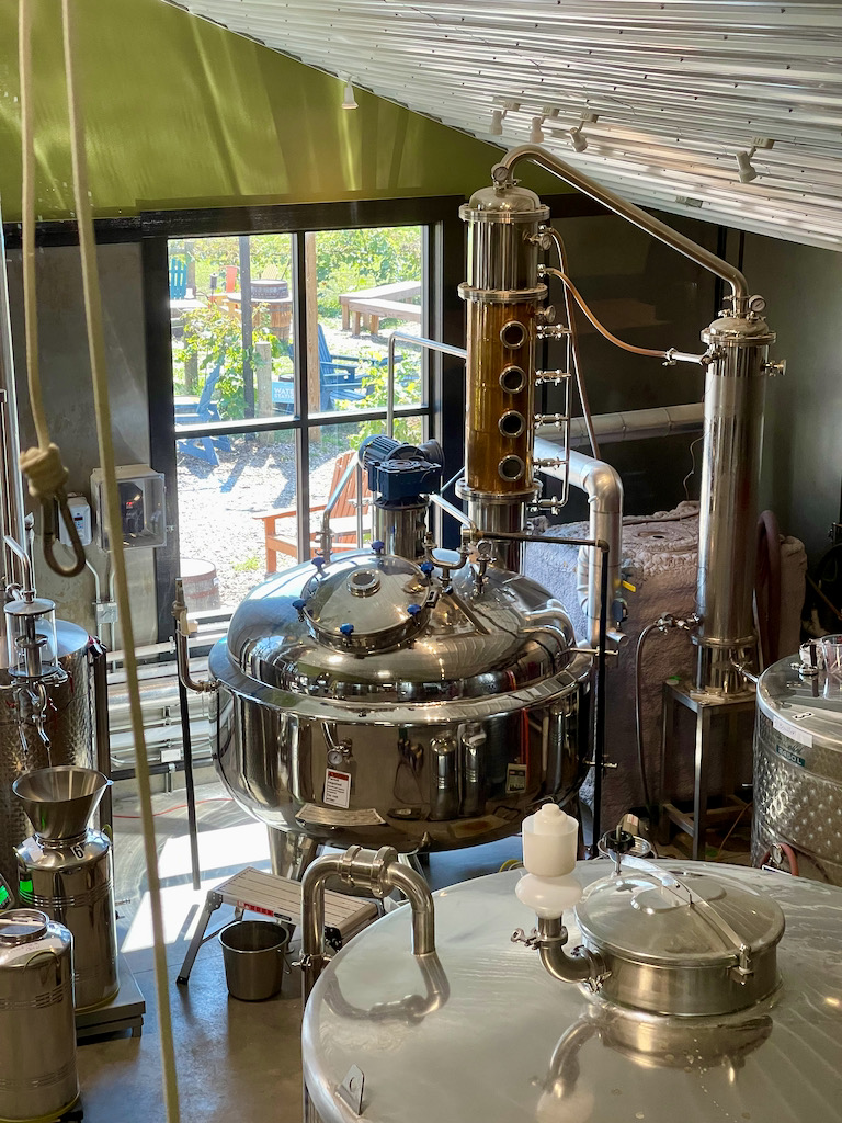 Whiskey Still - Iron Fish Distillery Review Tour 