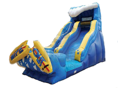 Single Lane Wipeout, 19 ft tall, 35 ft long. $1250