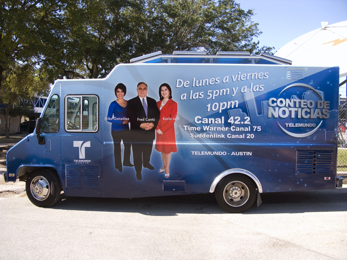 Telemundo Taco Truck Wrap