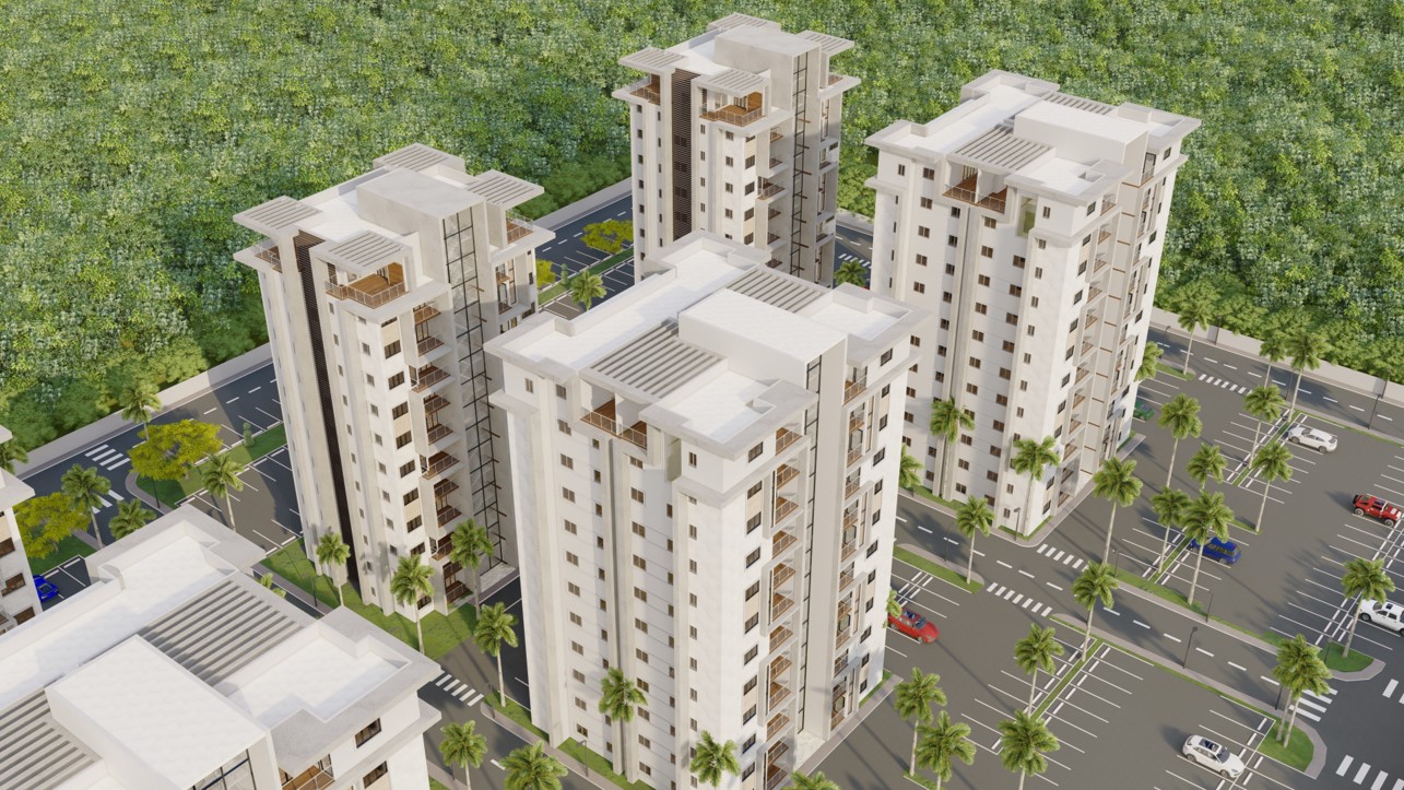 Ubicado a 1
km de la playa de Boca Chica, a 5 min del aeropuerto y a 15 de Santo
Domingo.