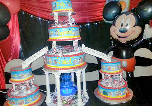 Mickey Mouse Inspired Cake