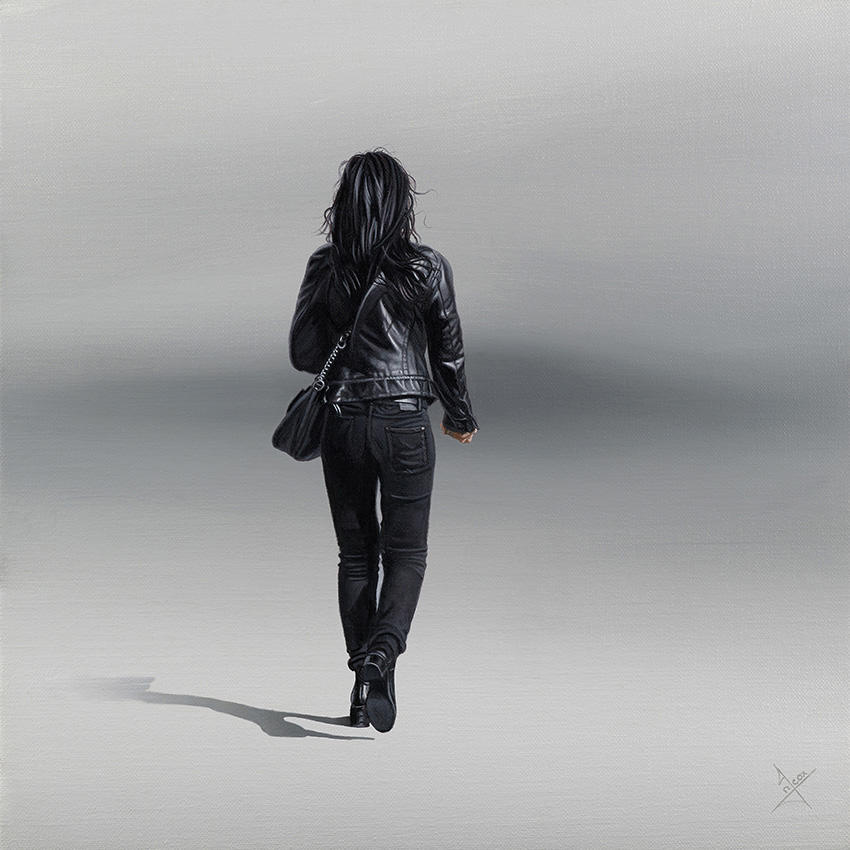 Raven | 12" x 12" | Oil on linen - SOLD